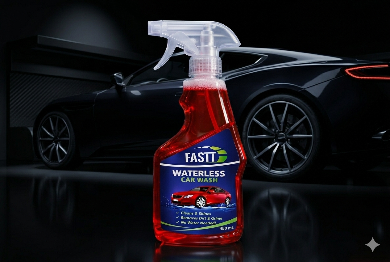 FASTT Premium Waterless Car Wash Spray